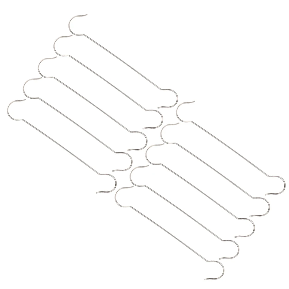 

10 Pcs Hanging Hooks Garden Basket Outdoor Coat Hanger Flower Hangers Tree Heavy Duty