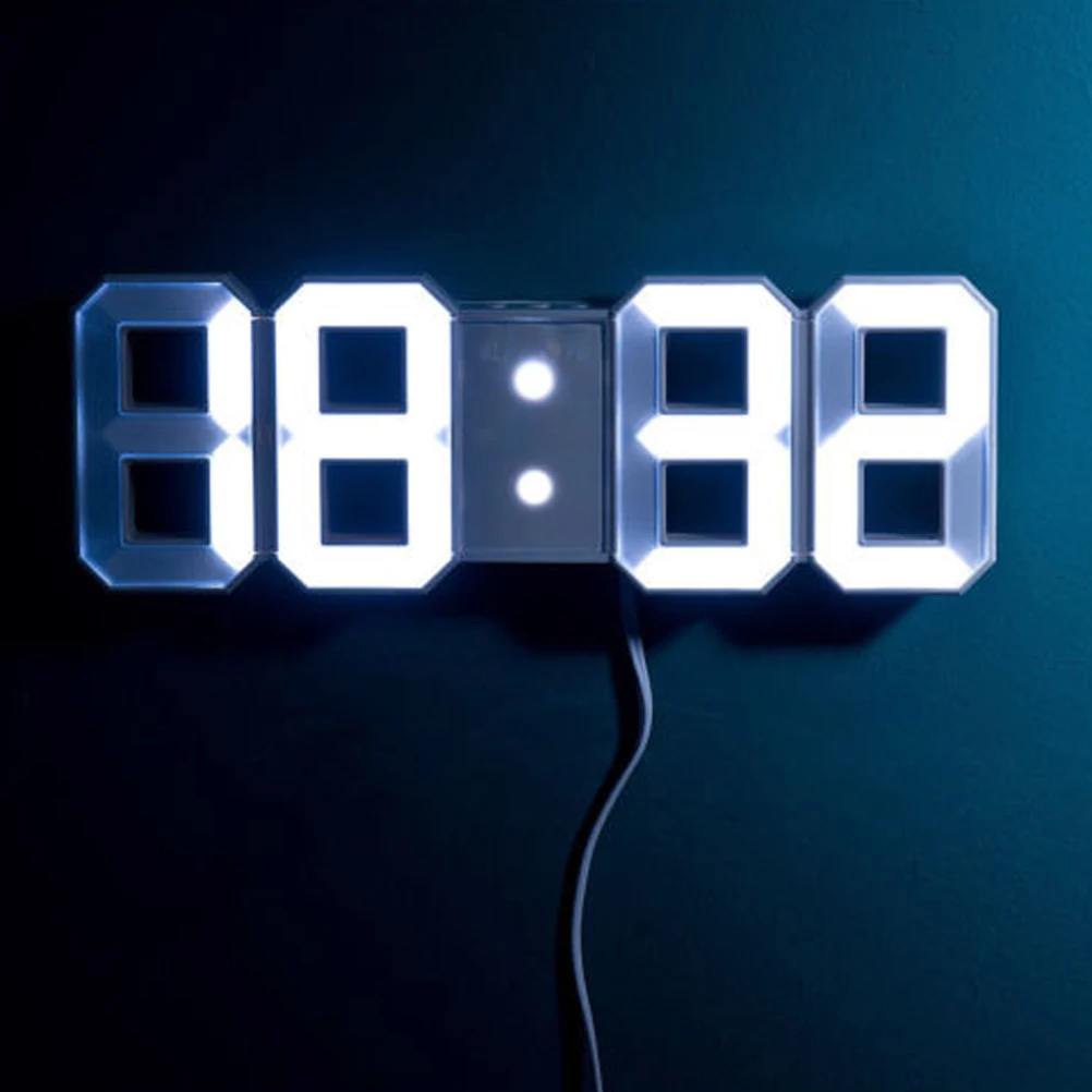 

LED Clock 3D LED Clock Digital Wall Clock Digital Clock led wall clock