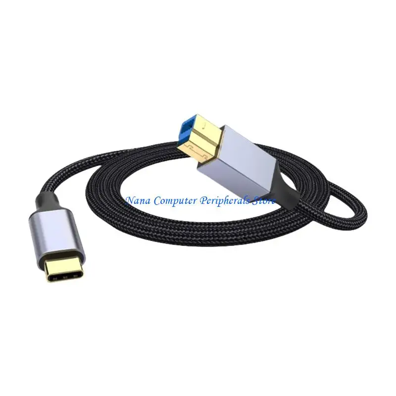

F68C Type C to 3.0USB B Printer Cable 5Gbps Fast Speed Data Transfer For Scanners