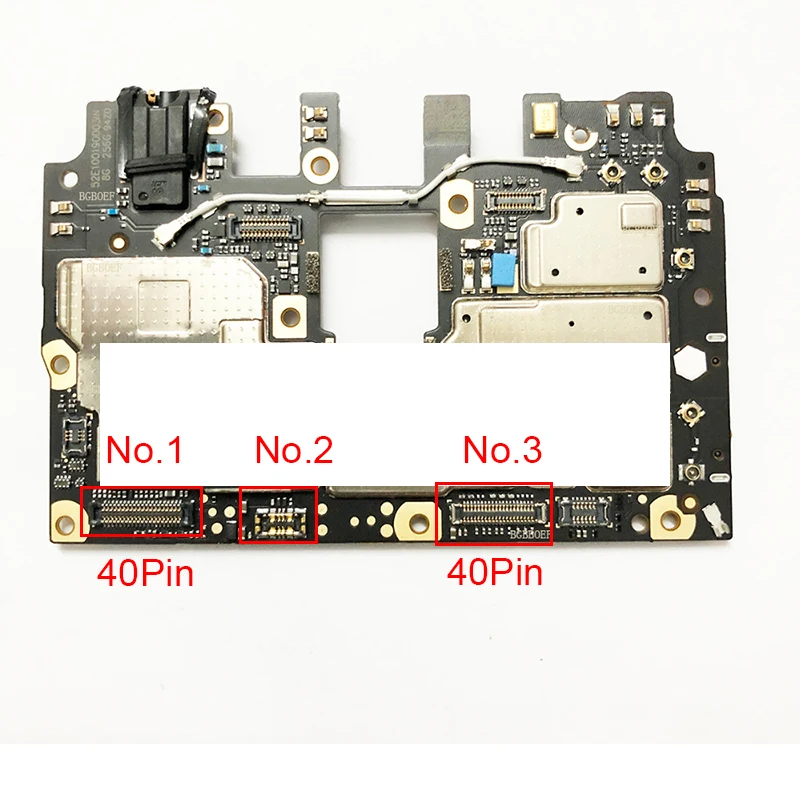 2Pcs LCD Display Touch Screen Plug FPC Connector For Xiaomi Pocophone Poco F1 USB Charging Charger Port Inner Battery Contact battery diy adapter for makita 18v li ion power tool convert for bl1830 bl1840 bl1850 connector power tool accessories