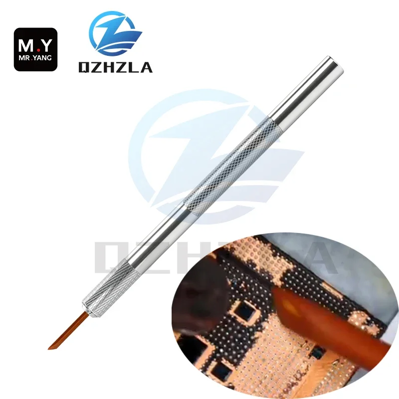 Mr.Yang CPU Specific Glue Removal Blade Precision Beveled Tool Heat resistant non-deformable Built for CPU Black Glue Cleaning