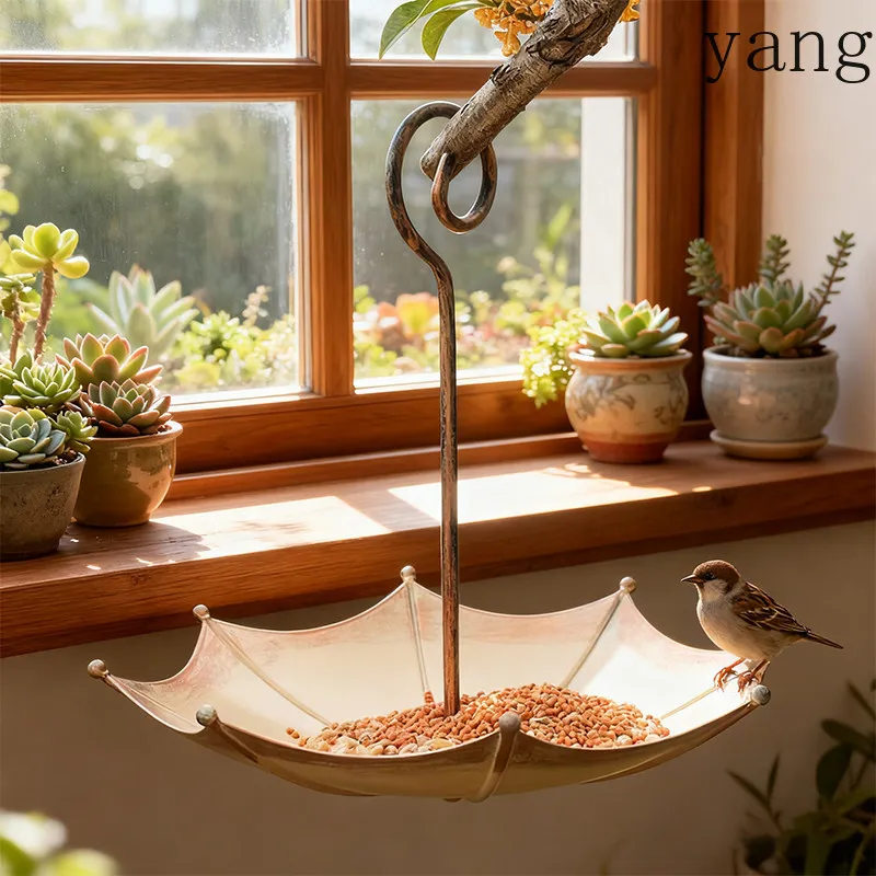 CX creative outdoor umbrella bird feeder garden garden pendant