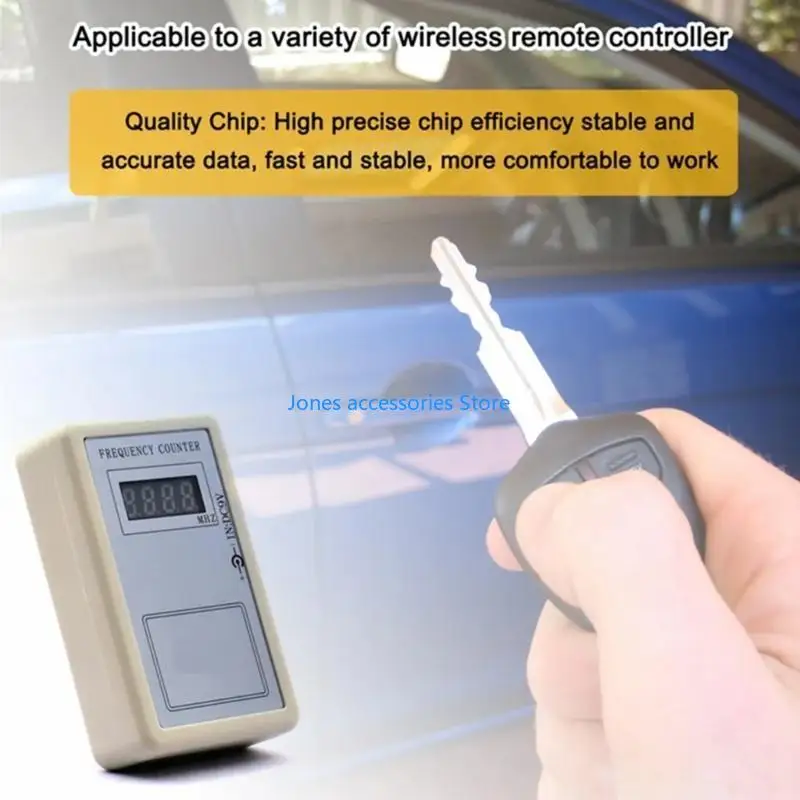 W8KD جهاز قياس التردد الرقمي كاشف عداد لاسلكي للتحكم عن بعد كاشف الارسال 250 ميجا هرتز-450 ميجا هرتز أداة قياس #5