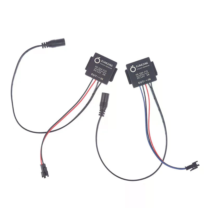 1/2pcs Bathroom Mirror Switch On/Off Touch Switch DC12V 3A Waterproof Light Mirror Touch Switch Mirror Lamp Lighting Accessorie
