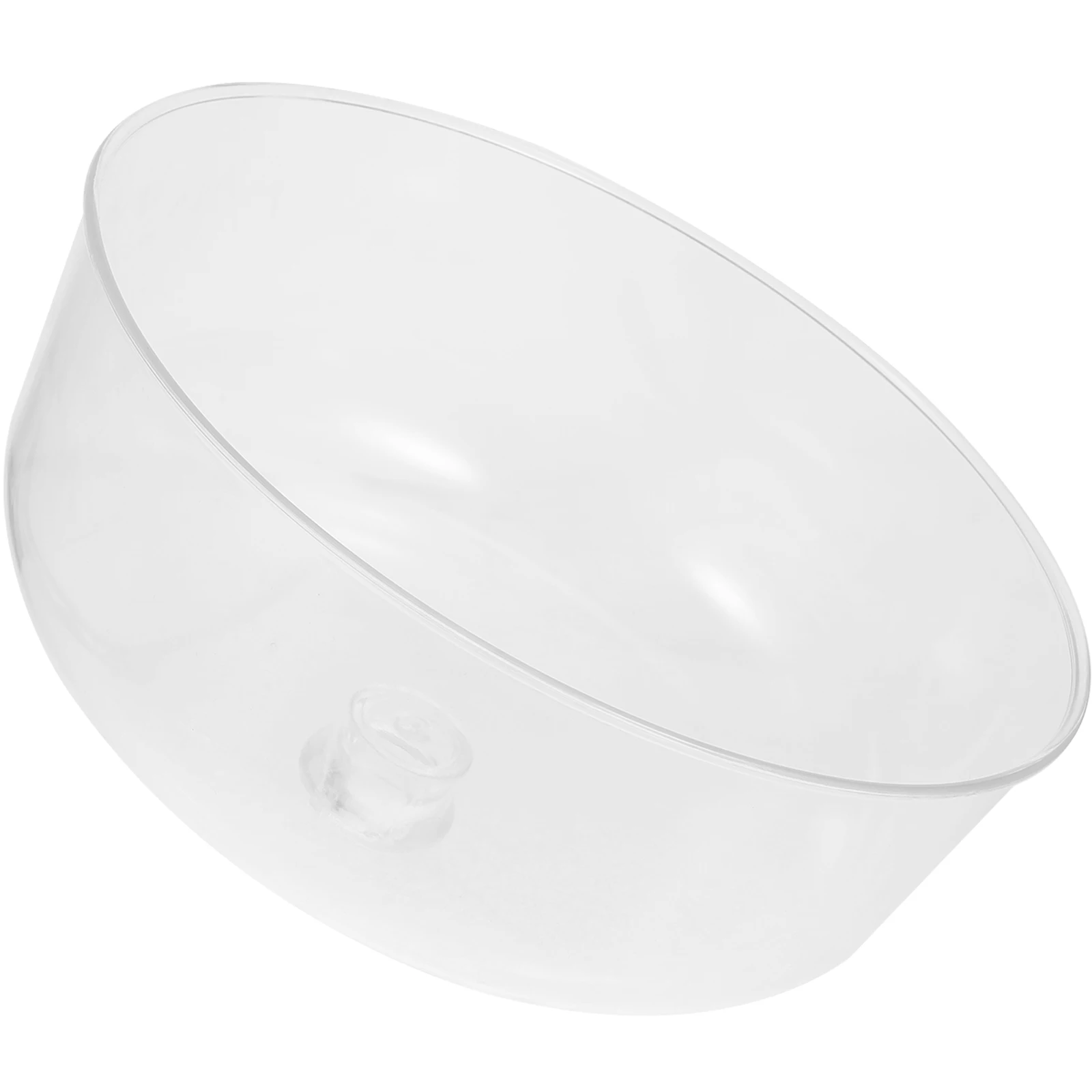 

1pc Acrylic Dome Transparent Reusable Food Cover Sturdy Handle Protection Buffet Dessert Wedding Bridal Shower Kitchen