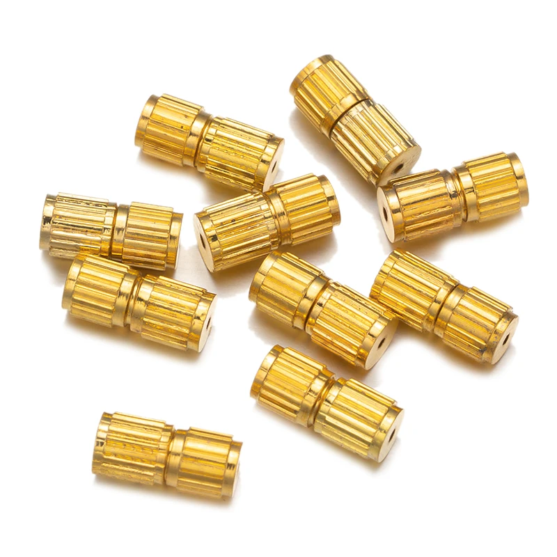 Copper Screw Clasps for Jewelry Making