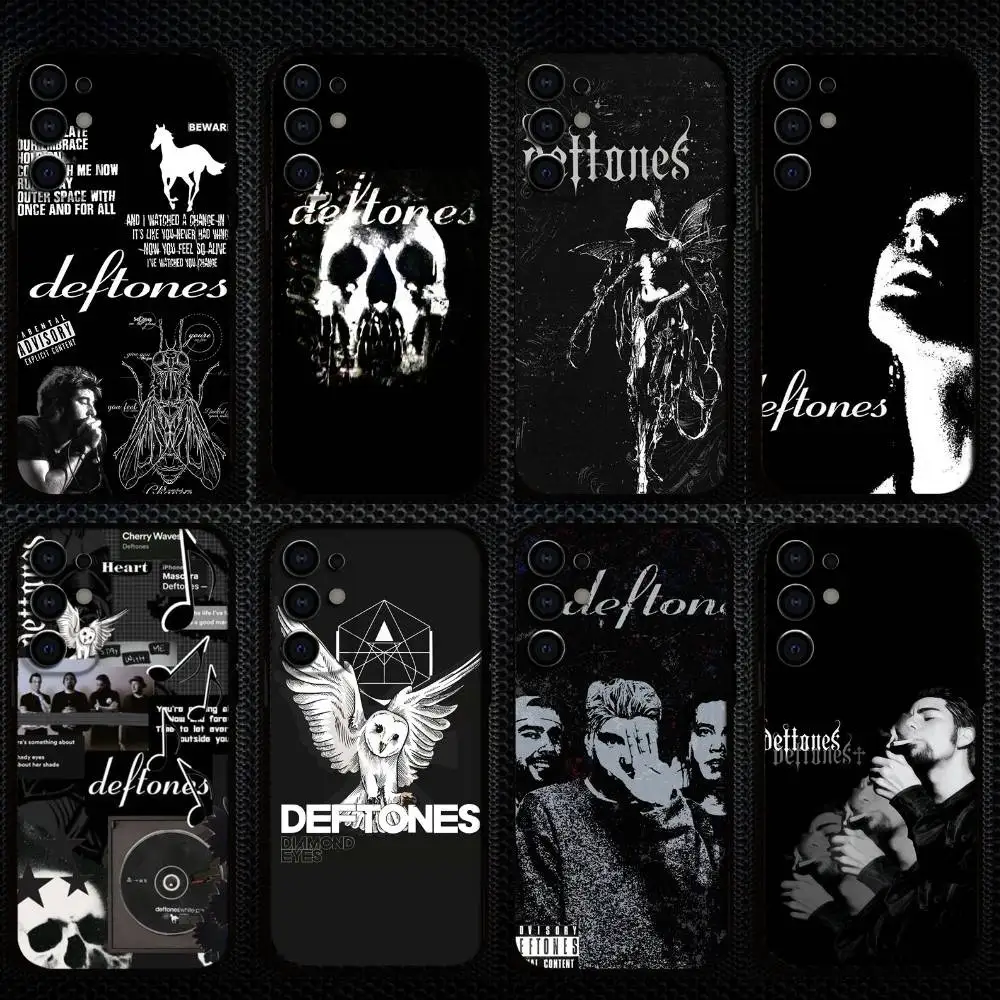 

band D-Dftones Phone Case For Samsung S25,S24,S23,S22,S21,S20,Plus,Fe,Lite,Others Black Cover