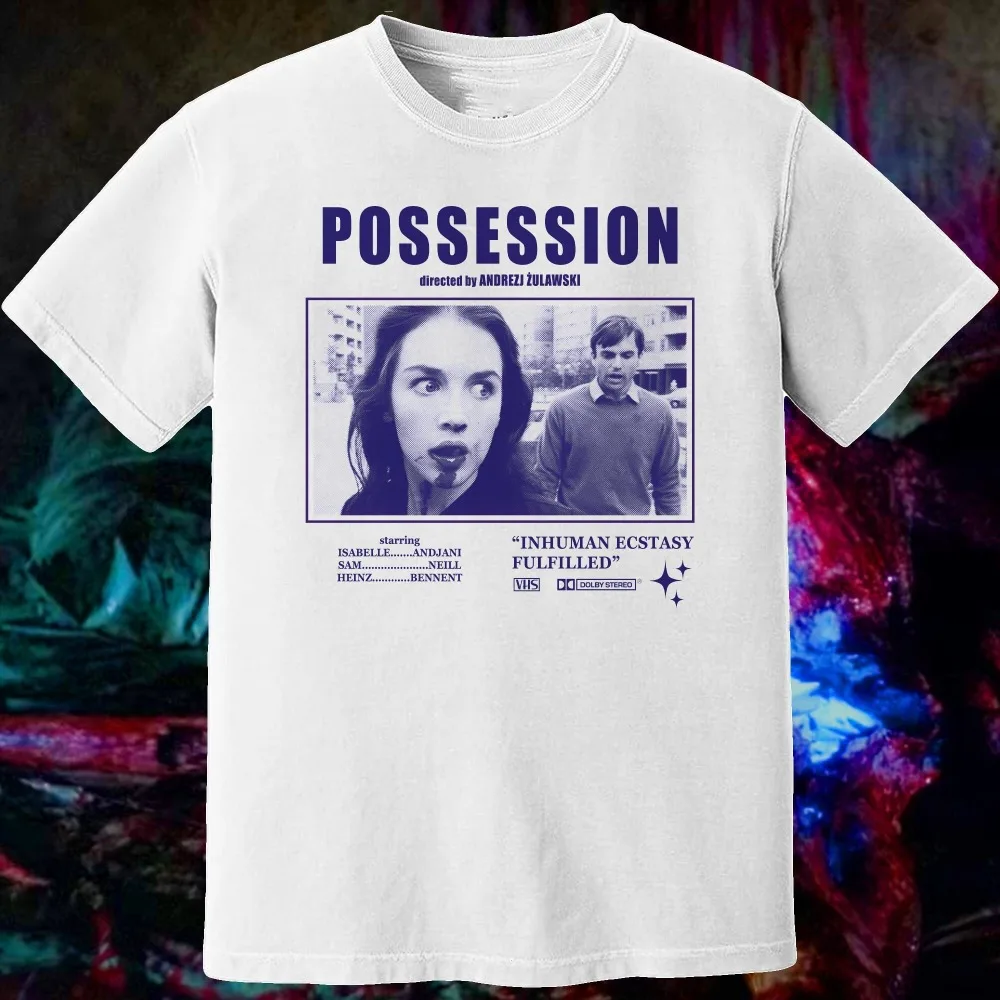 Possession 1981 تي شيرت 80s رعب جرافيك T فيلم رعب تي شيرت فيلم ميرش أندريز Żulavski قميص للجنسين ملابس الفيلم #2