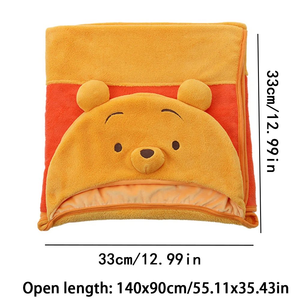 140x90 سنتيمتر Miniso ديزني ويني ذا بوه منشفة استحمام لينة وماصة المرجان المخملية منشفة المنزل الكبار الأطفال الكرتون حمام توي