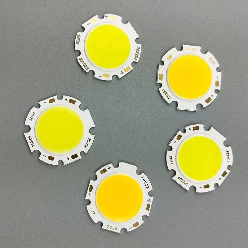5pcs/ Lot LED COB Light Bulb Ø11mm Ø20mm 3W 5W 7W 10W 12W 15W LED Source Chip Light Lamp Led Spotlight Downlights