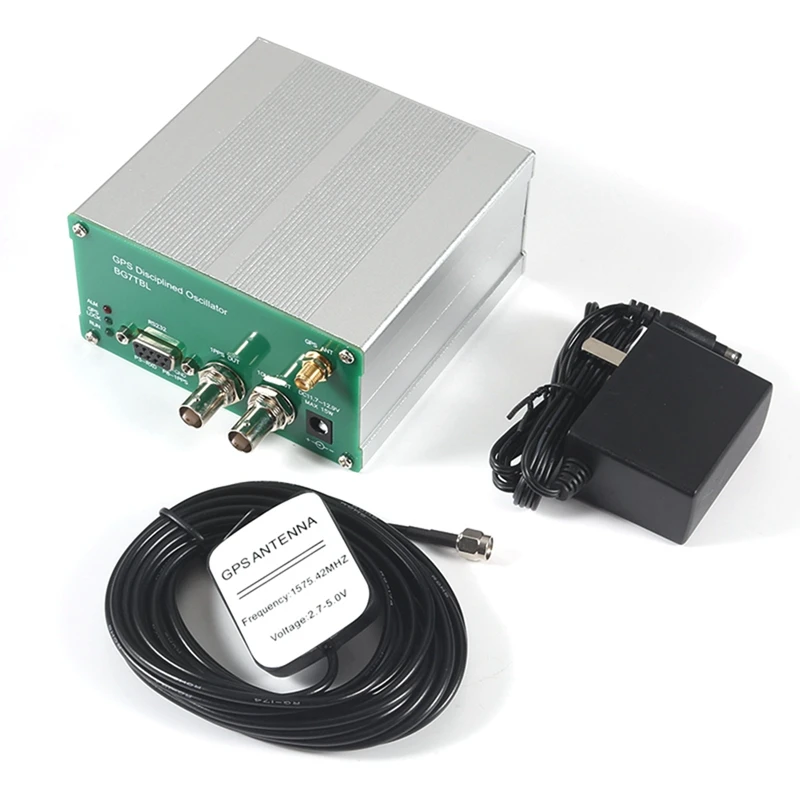 Smart-GPS-CSG GPSDO GPS oscillateur discipliné horloge 10KH-220Mhz VFO onde sinusoïdale avec fréquence d'affichage LCD 10Mhz sortie prise américaine