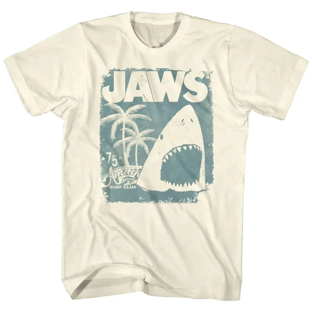 Jaws Surf Club Poster Movie T Shirt