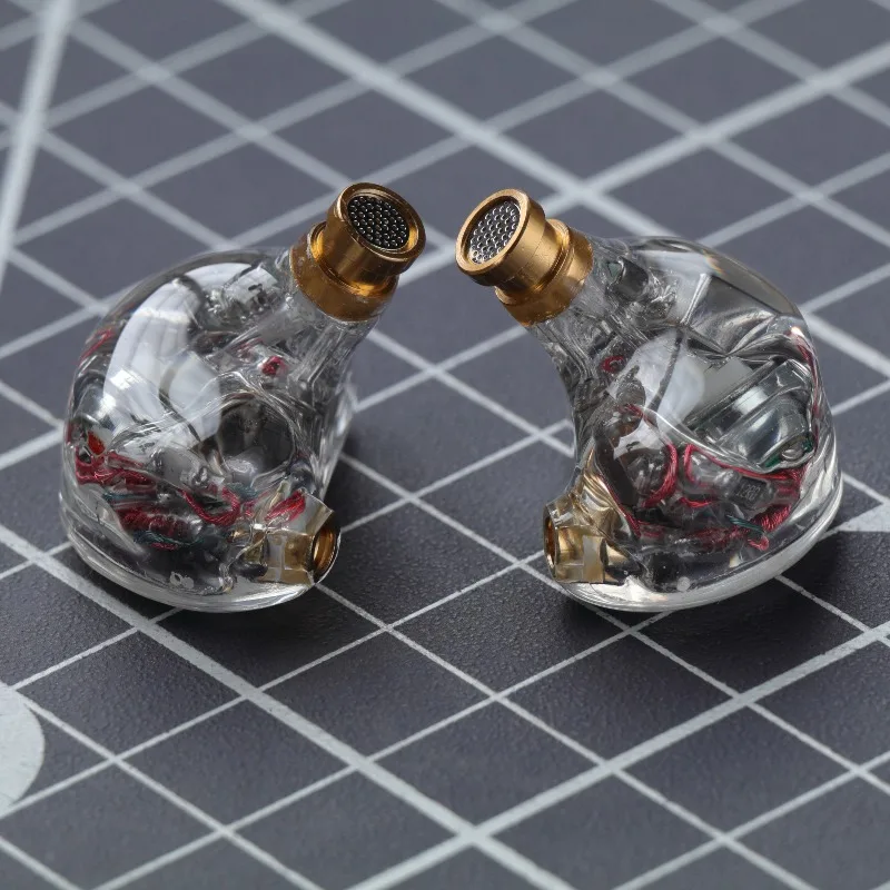 

16 единиц, 1 круг, 7 железных элементов, цельные Hi-Fi наушники с полимерным наполнением, Hi-Fi наушники