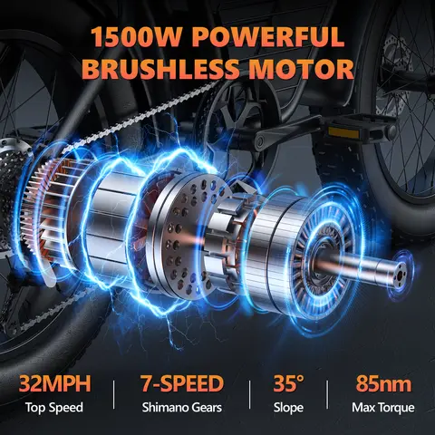 8 best sales elcykel med dubbla motorer - №3