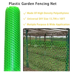 Plastic Wire Mesh Fence Durable Chicken Wire Mesh 300*40cm Poultry Netting for Poultry Dogs Rabbit Snake Barrier&Gardening