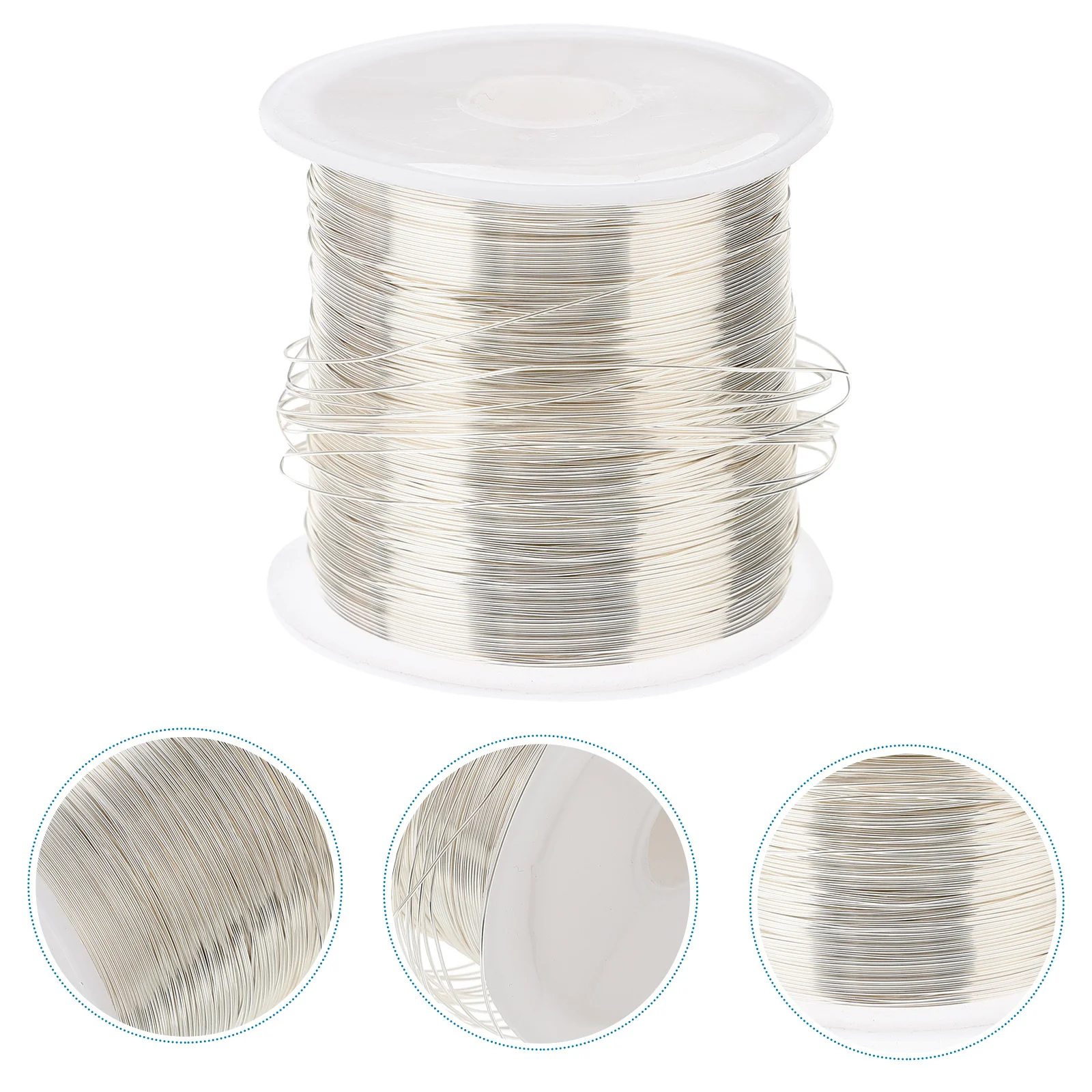 

1pcs 1 Roll 100M Tarnish-Resistant Copper Wire For Diy Jewelry Making Beading Craft Projects Durable Flexible Armature String