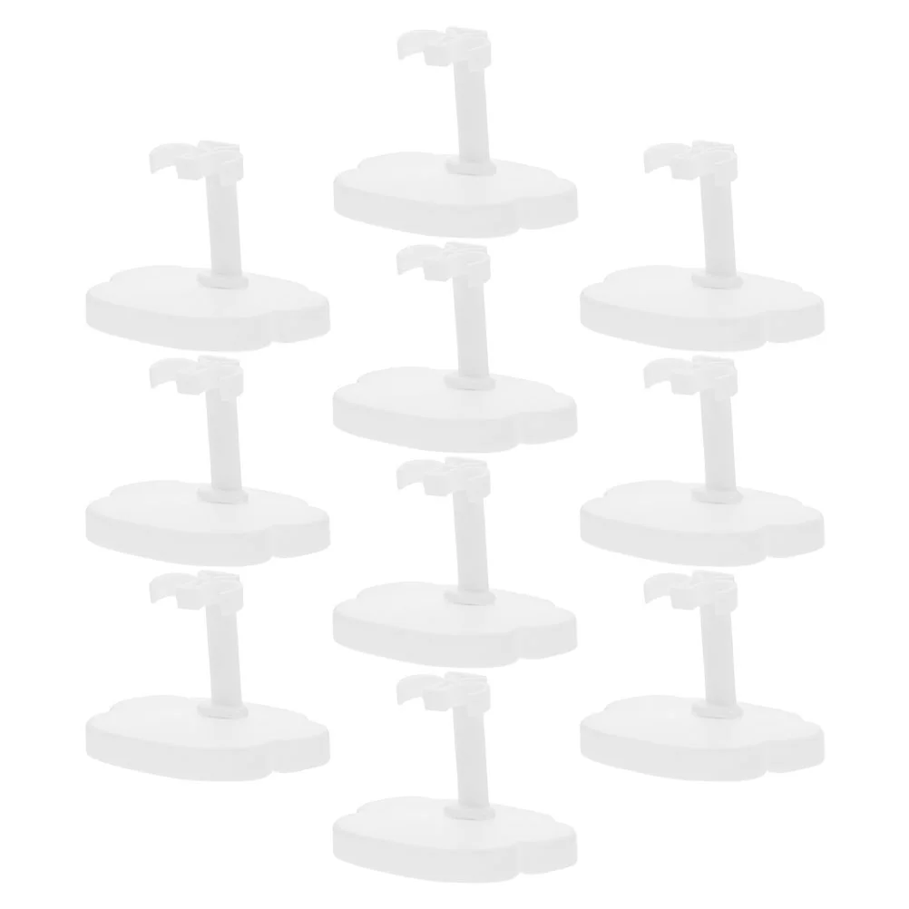 Présentoir universel pour poupées T1, support stable en plastique, petit support, 10 pièces