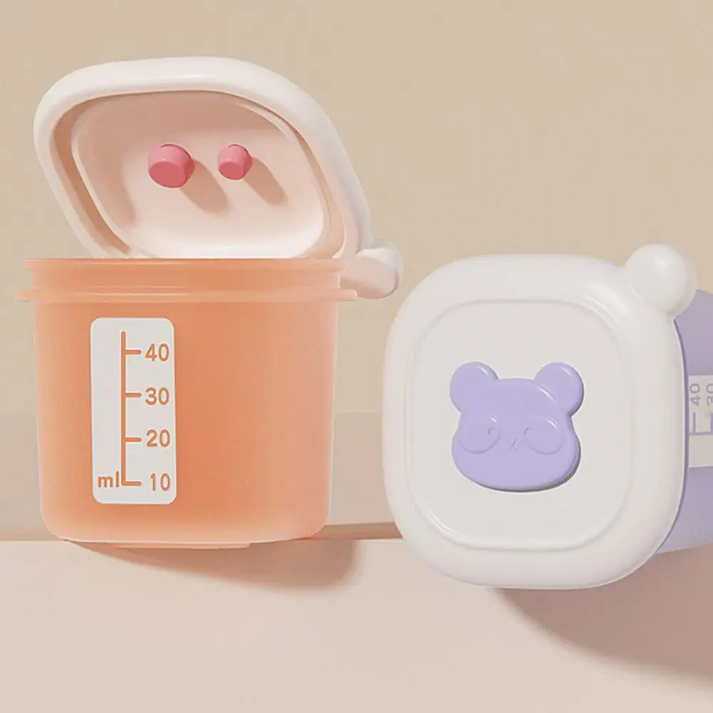 Food Storage Container for Puree And Broth Reusable Snack Stackable Essential Reusable Storage Box for Homemade Baby Meals