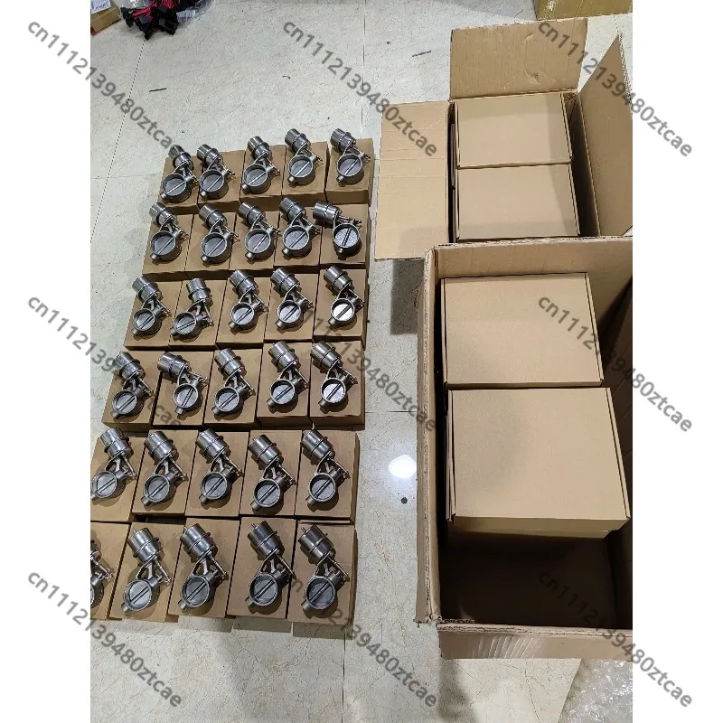 Air‑Powered Exhaust Control Valve Spare Component, Pneumatic Actuated Flap Fitting For Aftermarket Auto Exhaust System Debug