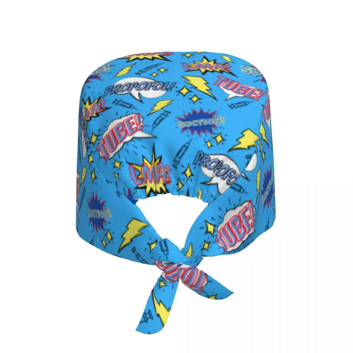Comic Anesthesia Anesthesiology Scrubs Cap Surgical Hats Men Women Anesthetist Gift Operating Room Cap Nursing Cap Lab Works Hat
