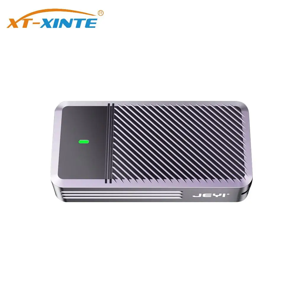

M.2 for NVMe Enclosure Thunderbolt-compatible 5 External SSD Case USB 4 Hard Drive Disk Cover M2 2280 Storage Box House