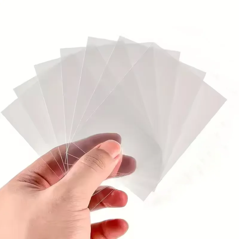 100/300 Stück 66 x 91 mm Unterhaltungskartenhüllen für TCG-Karten, Schutzkartenhüllen, Spielkarten, Sammelkarten, Aufbewahrung