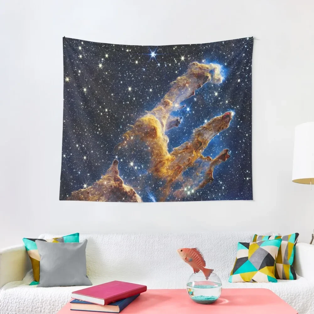 

Webb Telescope Pillars of Creation Enhanced Tapestry Room Aesthetic Home And Comfort Decor Room Decorations Aesthetics Tapestry