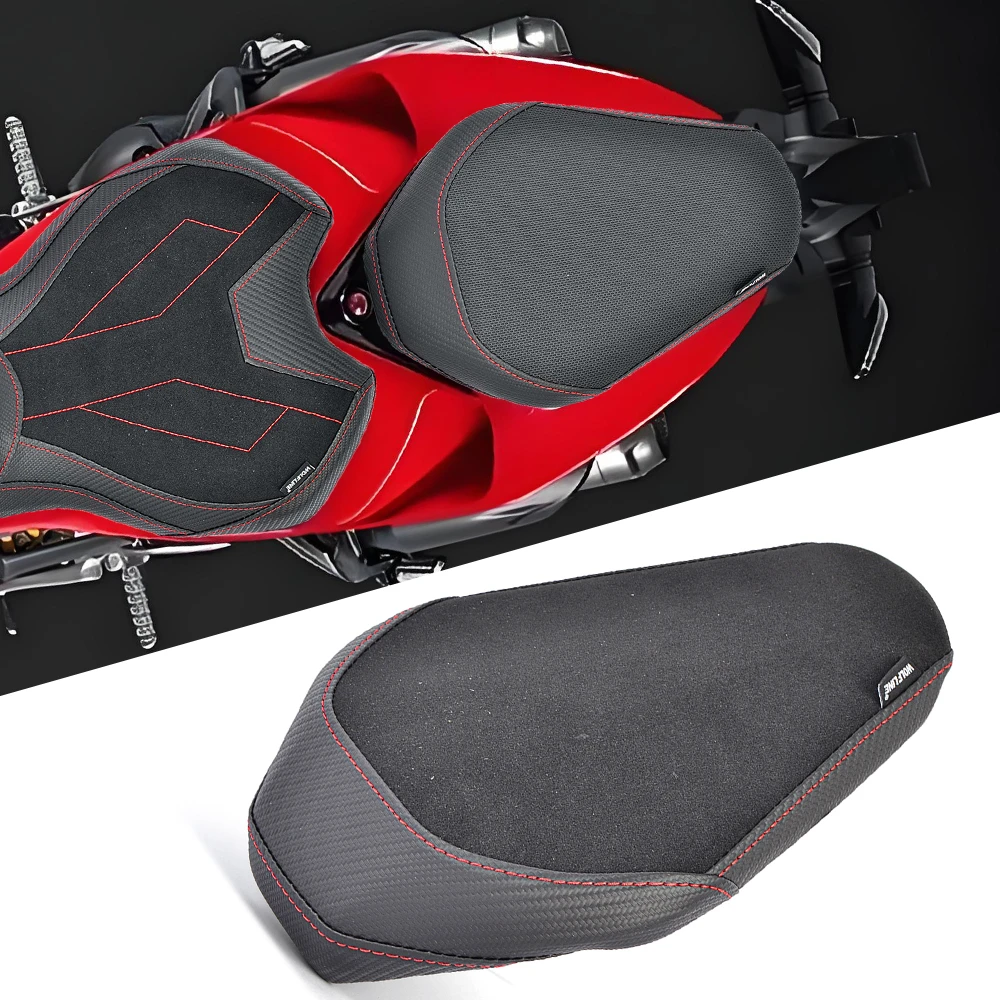 

For Ducati Panigale V2 2025-2026 Motorcycle Rear Passenger Seat Cushion Pillion Pad