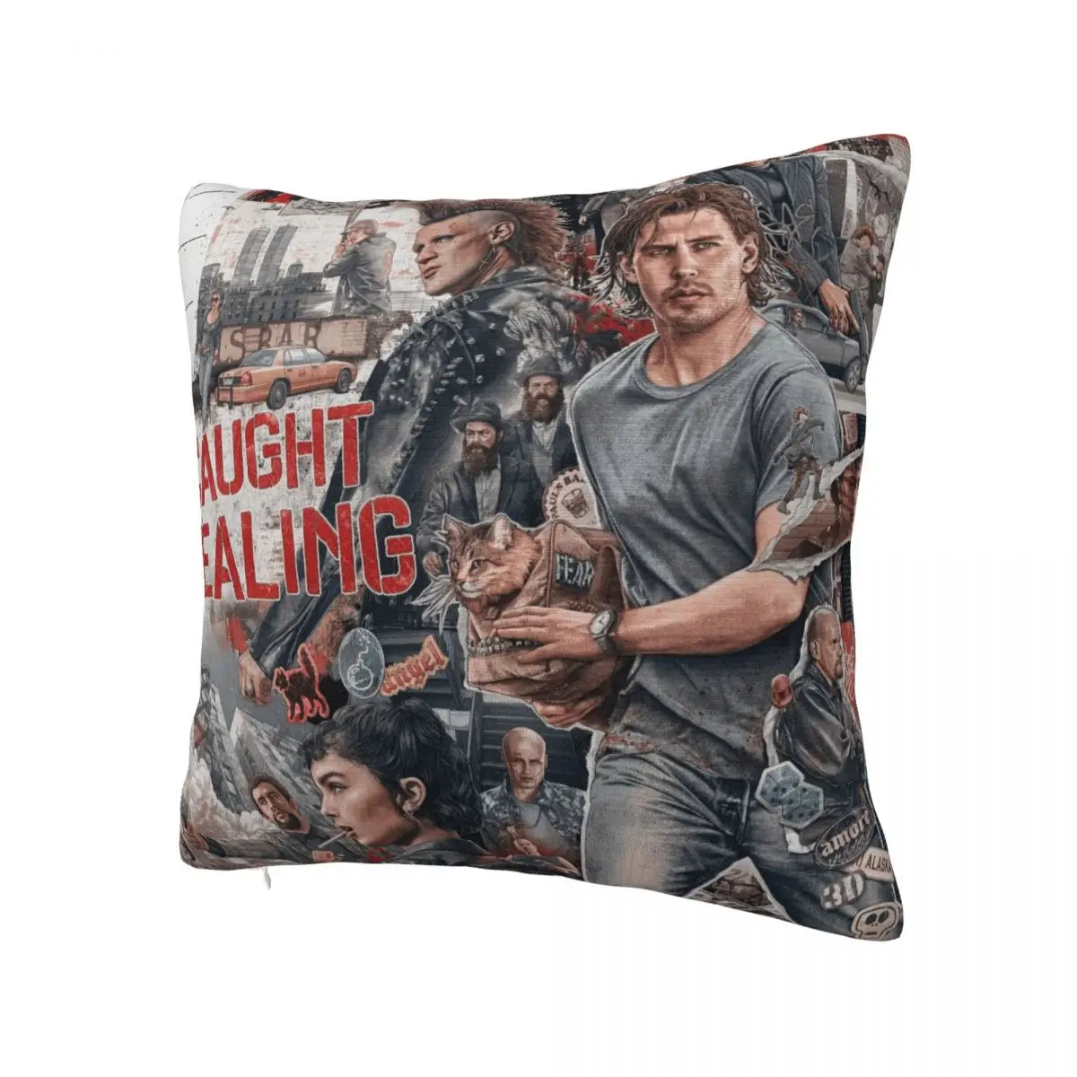 Caught Stealing 2025 Film Pillow Case Cushion Cover Soft Design Pillow Cover Fashion Pillowcases For Office Car Home Decorative