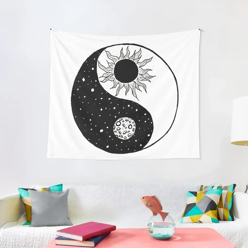 

Sun and Moon Yin and Yang Tapestry House Decor Wall Hanging Decor Tapestry