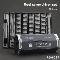 Multi Functional Screwdriver Set 128 in 1 Portable Precision Hand Screw Drivers Kit New Style Folding Home PC Phone Repair Tools