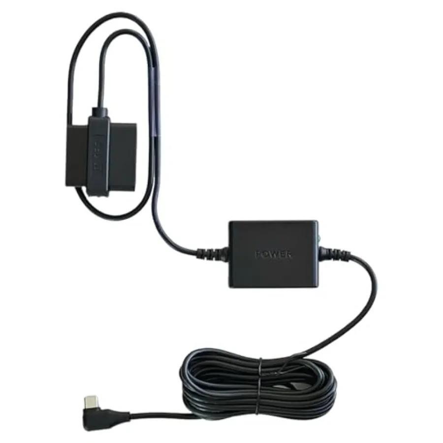 

OBDII to -C/- with 15Feet Cable, Compatible with SC 400D, SC 250R and Other Dash Cam Models