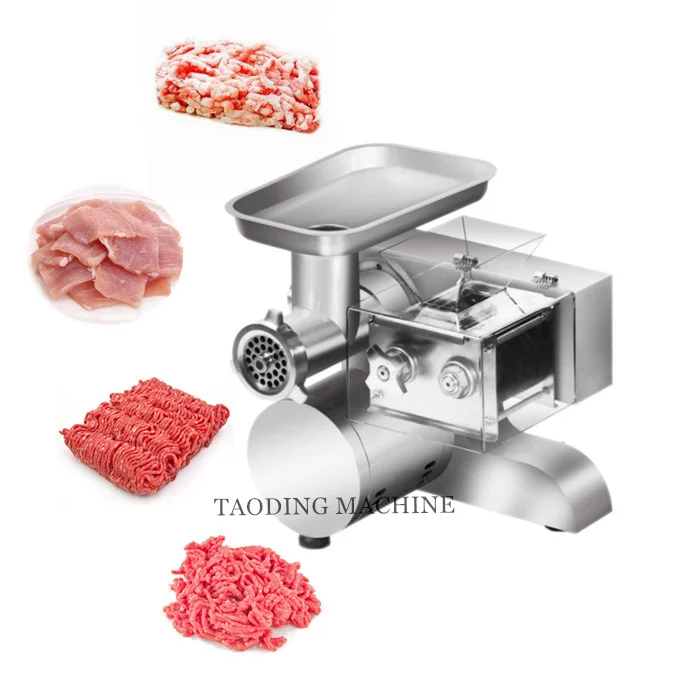 Easy To Operate Pork Meat Mincing Machine Chicken Breast Slicer Meat Grinder Machine Beef Slicing Enema Electrical Meat Mincer