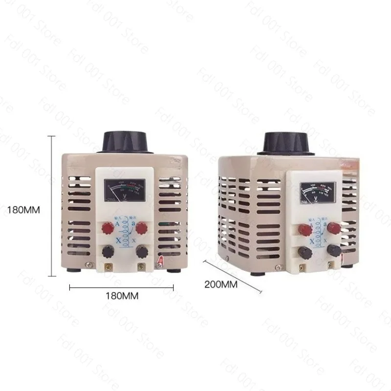 Digital display voltage regulator small 220V contact autocouple 0-300V adjustable power supply 1-2KW