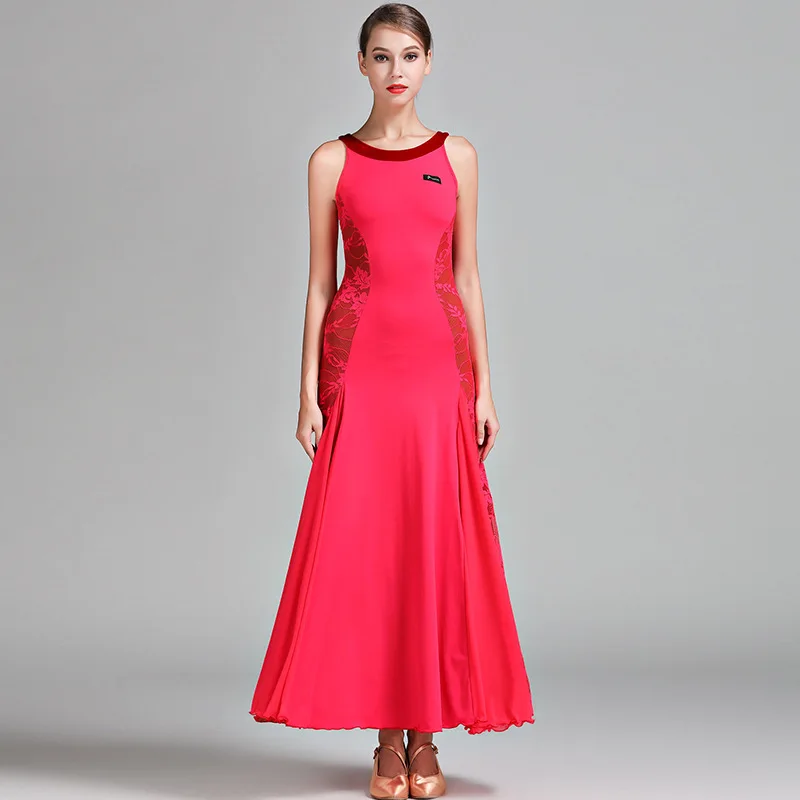 Maßgeschneiderter neuer moderner Tanzrock S9022 National Standard Tanzkleid Übungskleidung Performance-Kostüme