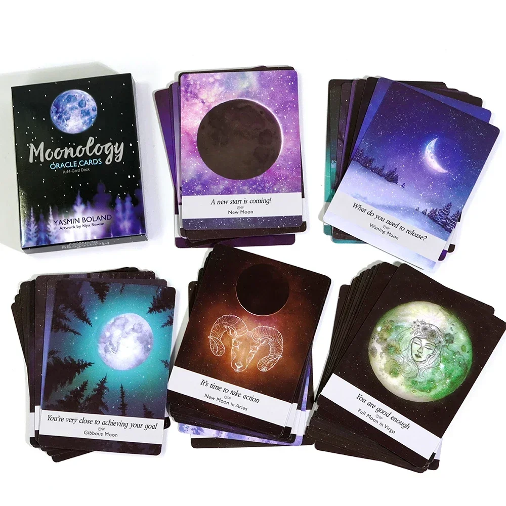 Moonology Oracle CardsA 44 Card Moon Astrology Oracle Tarot DECK