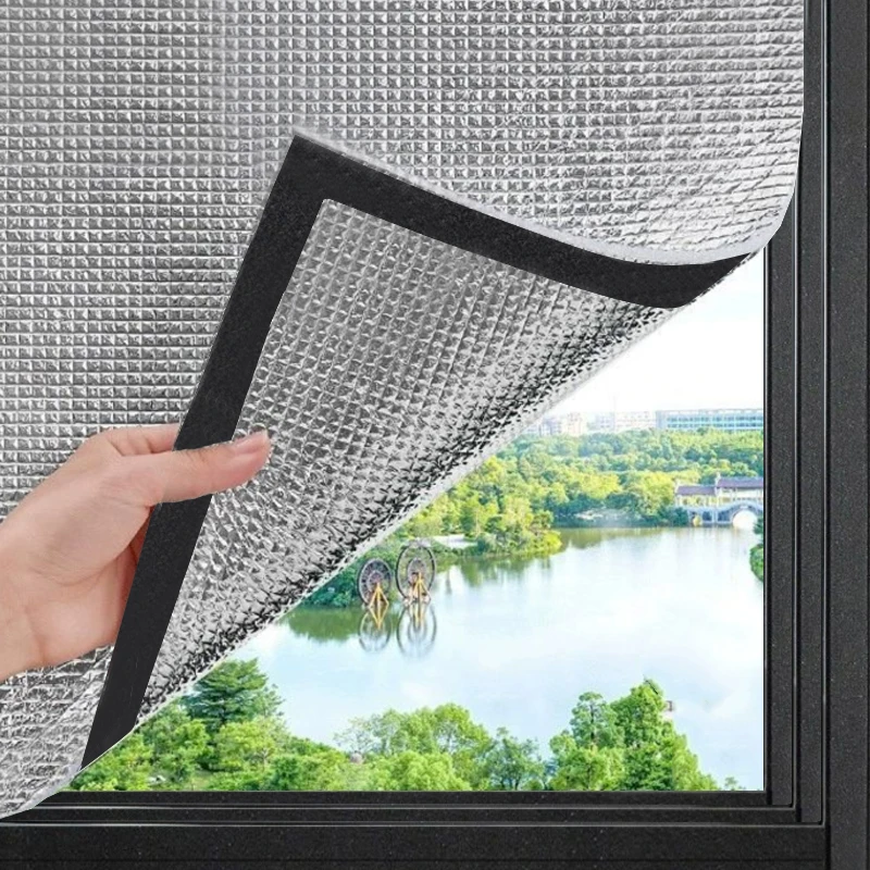 2026 new Window glass, sunscreen and insulation film,sunshade film, balcony sunshade curtain, sunroom sunshade door curtains,DIY