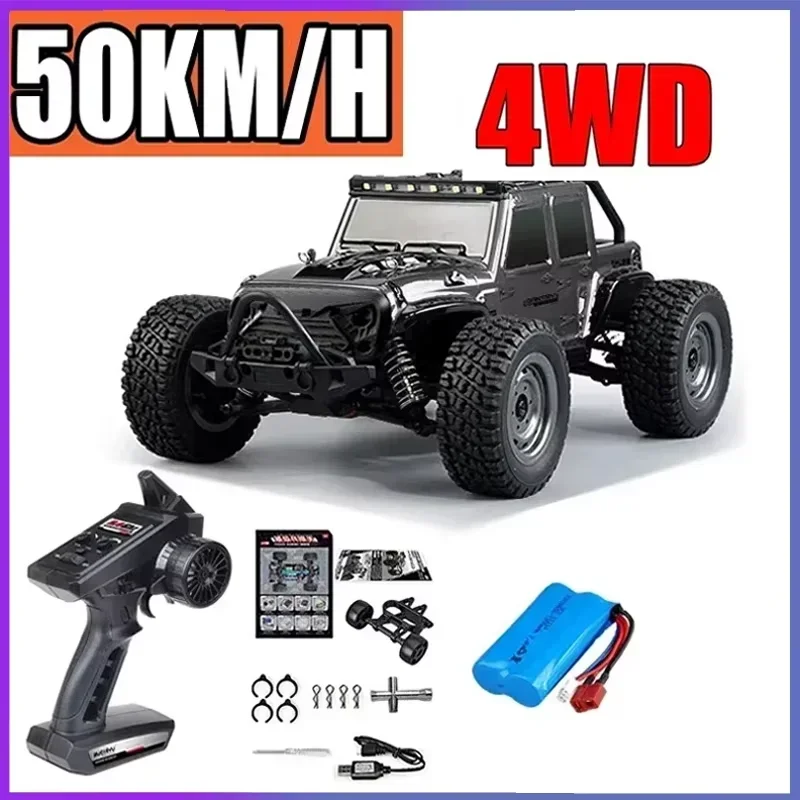 1:16 70km/h スーパーブラシレス 50km/h ブラシ付きRCカー 4x4 オフ