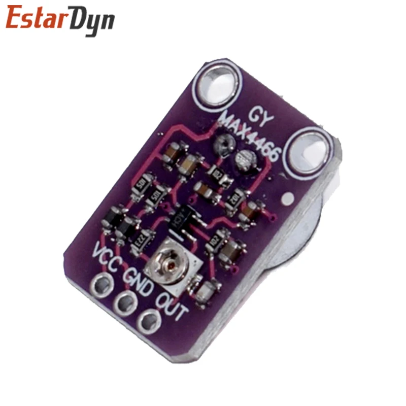 GY-MAX4466 Electret Microphone Amplifier Module MAX4466 Adjustable Gain For Arduino