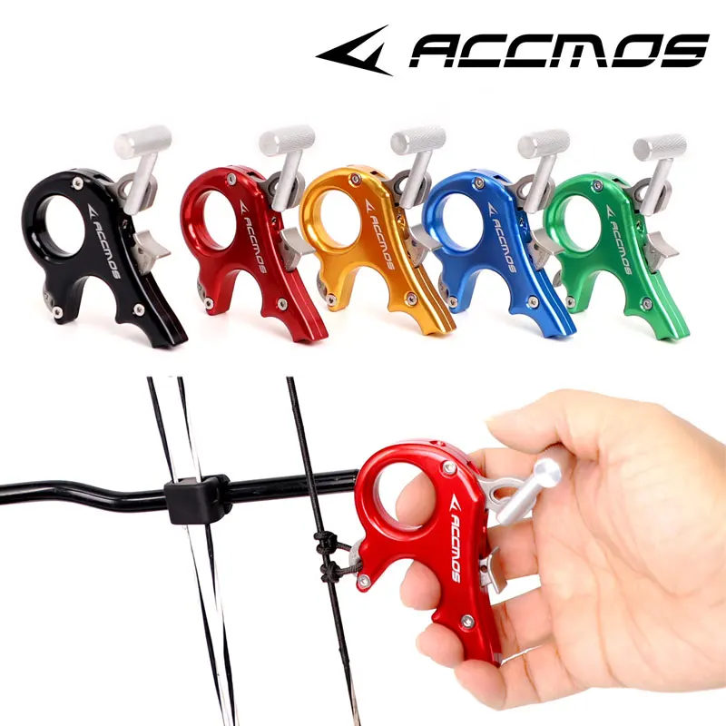 Metal Strong And Durable 5 Color Select Archery Compound Bow 3 Finger Release Aid