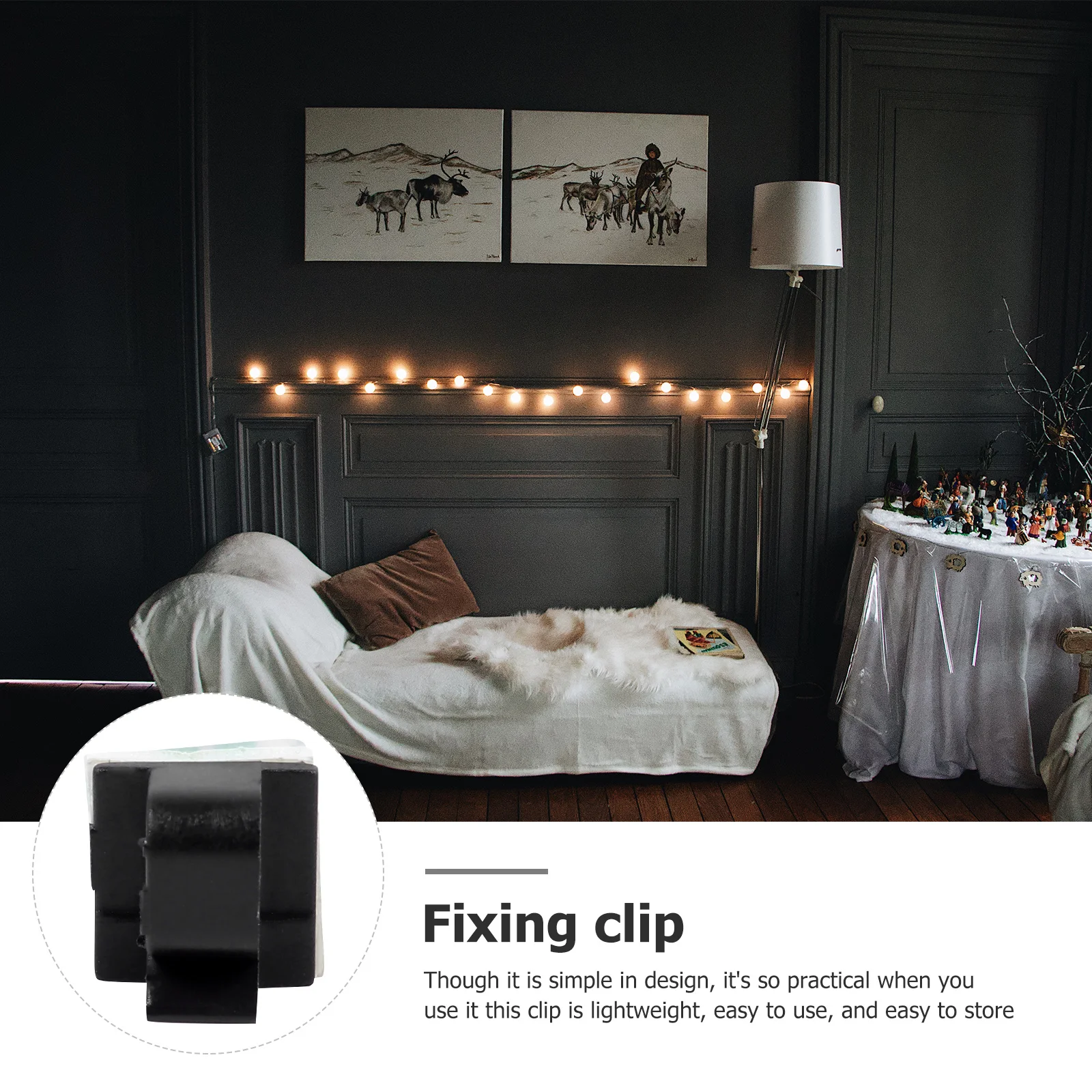 

50Pcs Self Adhesive Cable Clamps Durable Wire Holder Cord Organizer for Home Office Use Cable Clamp Cord Management Clip