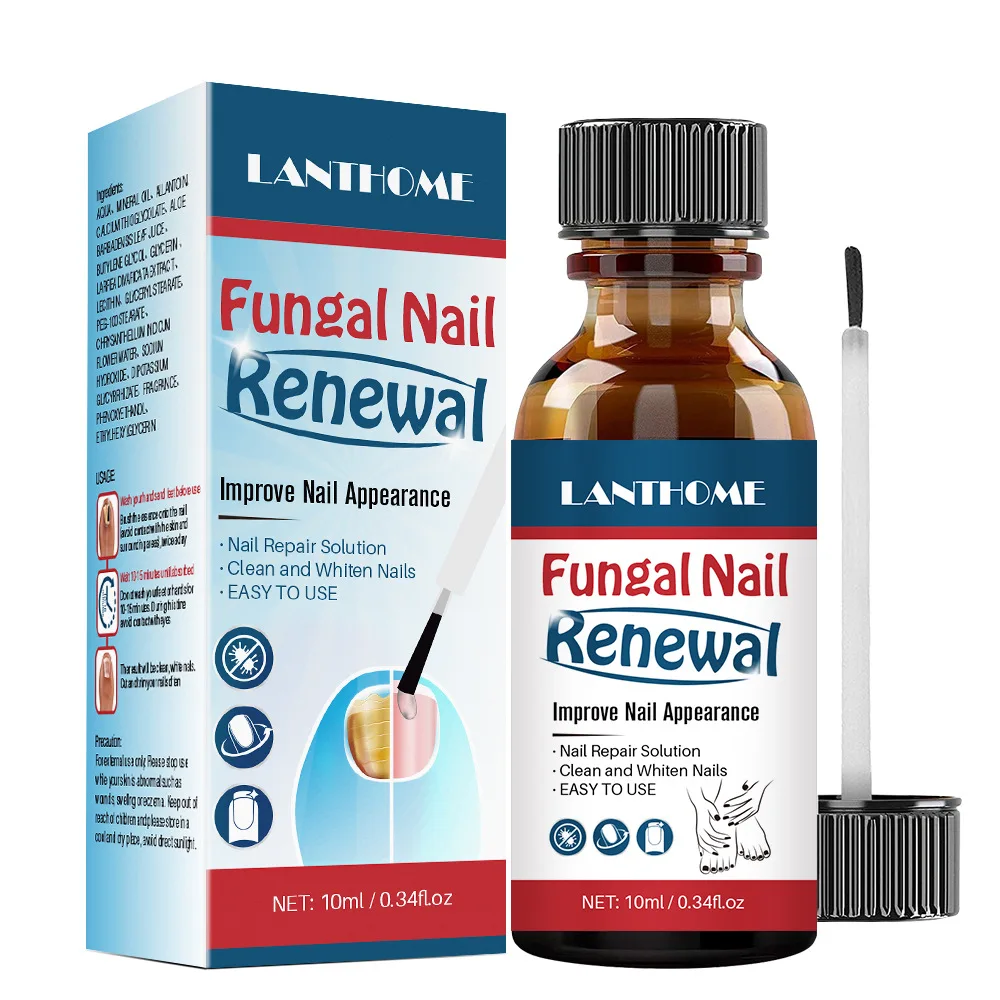 Nail Fungus Treatment Liquid Orthodontic Onychomycosis Care Mild Nail Repair Solution Fangal Nail Renewal Foot Care Product