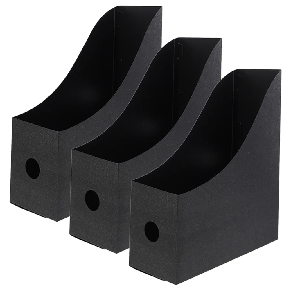 

3Pcs File Rack Practical Desk Organizer for Office and School Books Documents Magazine File Holder Magazine Holder