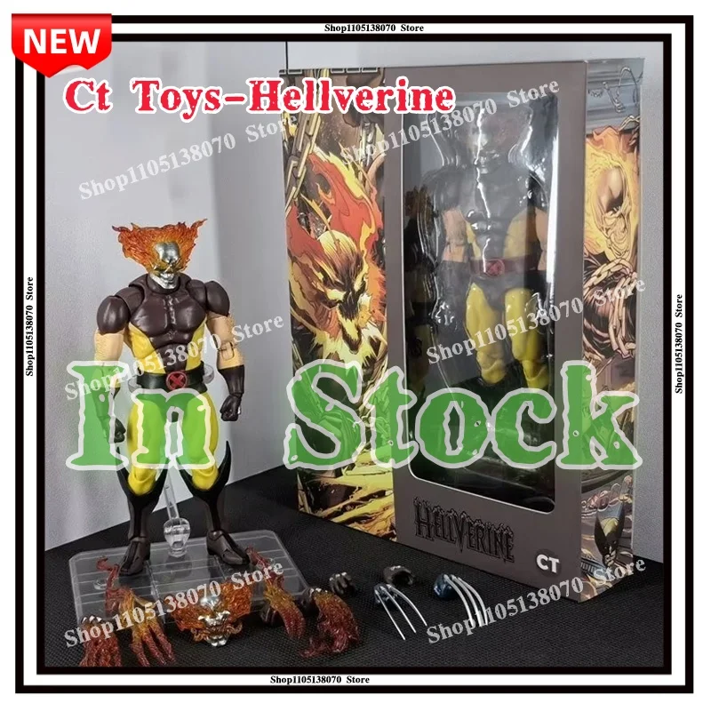 

В наличии: Фигурки Ct Toys Wolverine Hellverine, горячая новинка Mafex 096 X-Men Hell's Fire, коллекционная модель из ПВХ, статуэтка, подарок