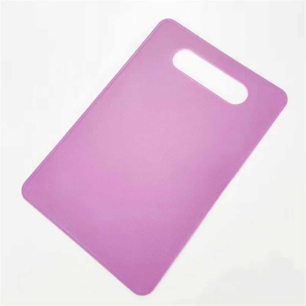 Kitchen Tools Multicolor Easy To Clean Nonslip Plastic Chopping Board Food Cutting Block Mat Tool Kitchen Cook Supplies