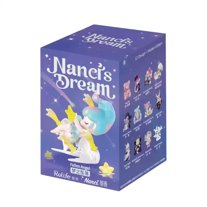 

Nanci Dream Action Figurines Trendy Blind Box - Surprise Wrapped Collectible Toys for Children Gift for Girls & Boys Playsets