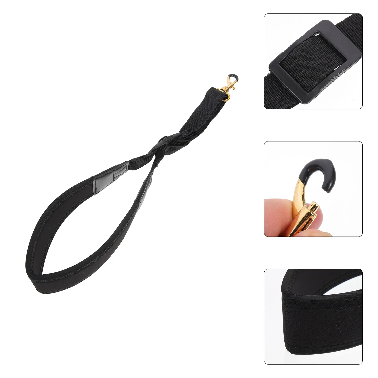 

Saxophone Strap Harness Neck Soprano Accessories for Alto Metal Adjustable Student