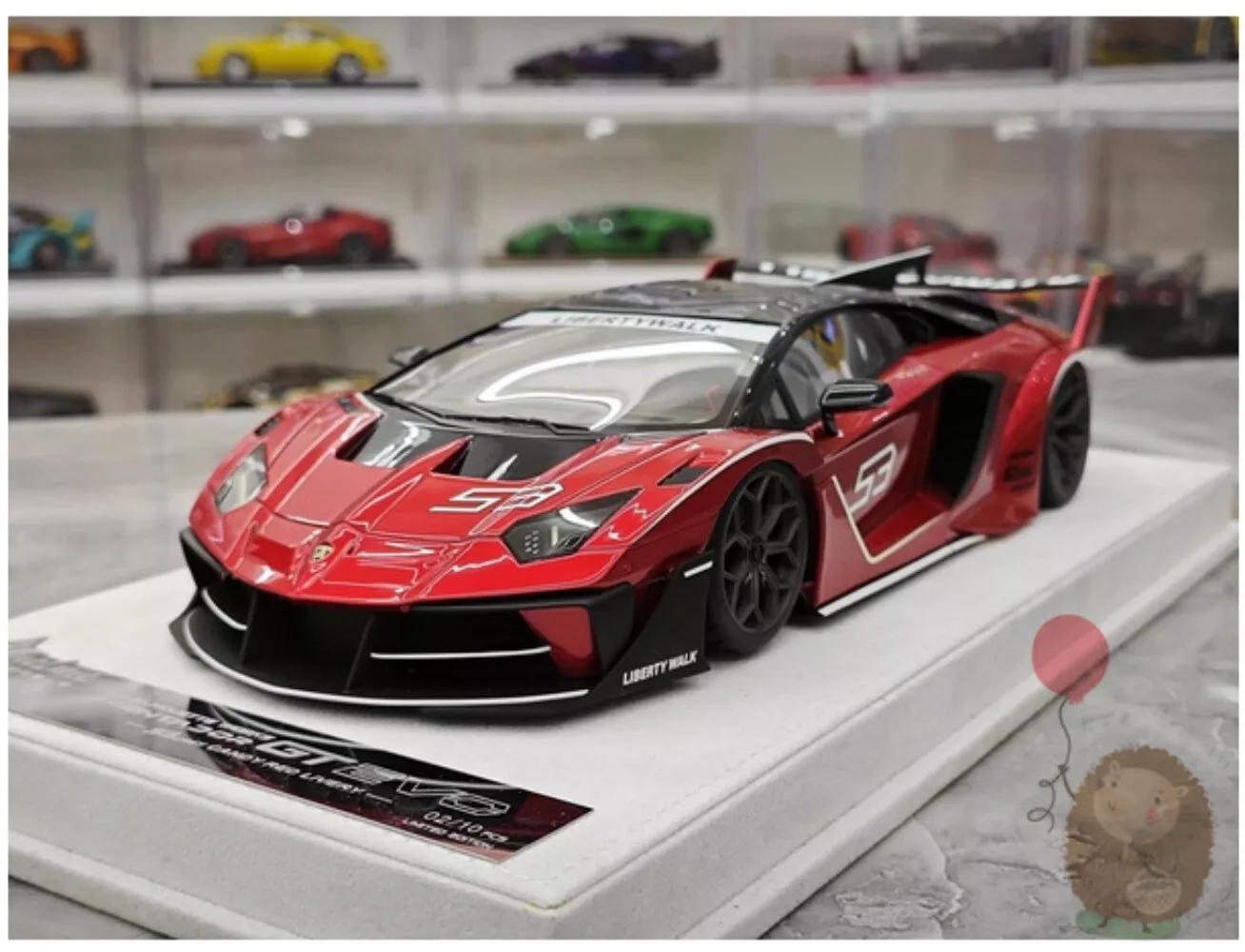 

Модель автомобиля Fuelme 1:18 Lamborghini 700GT EVO Limited из смолы, коллекционная, подарочная