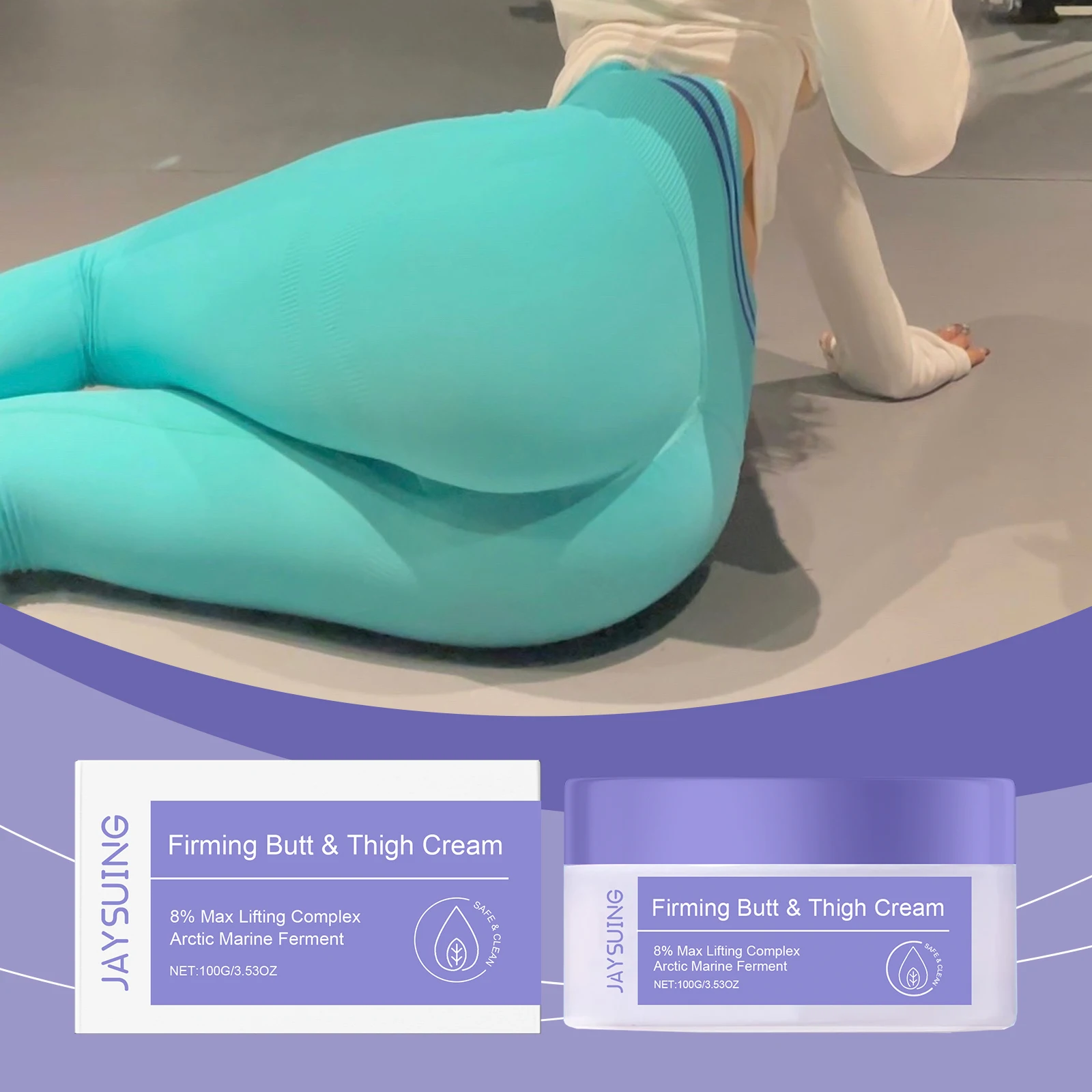 

Plentiful Tightening Hip Care Cream Maintain Skin Elasticity Improve Skin Sagging Increase Muscle Shaping Leg Moisturizing Cream