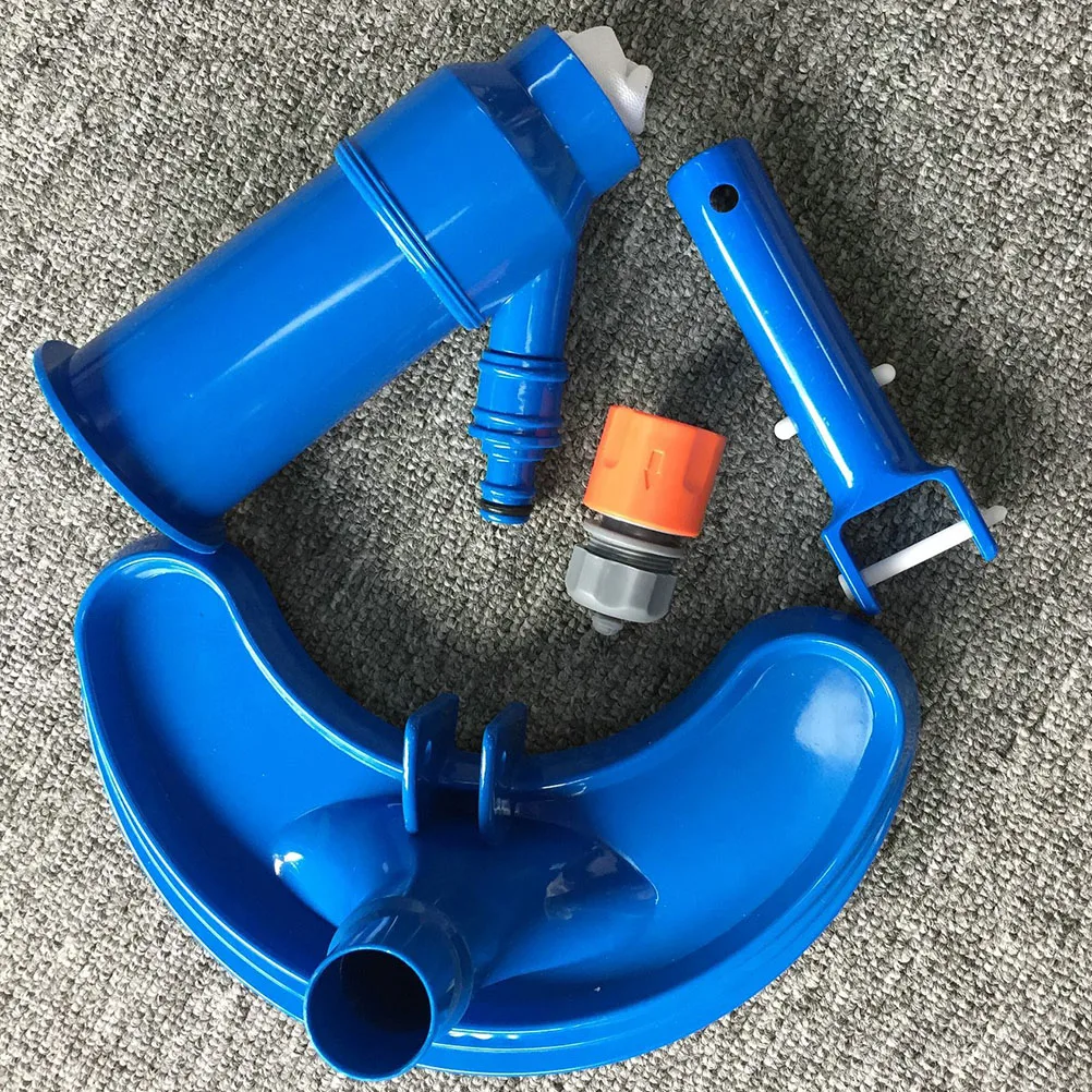 

Swimming Vacuum Cleaner Durable Easy Install Fits Telescopic Pole Quick Hose Connector For Pond Tub Fish Cleaning Tool